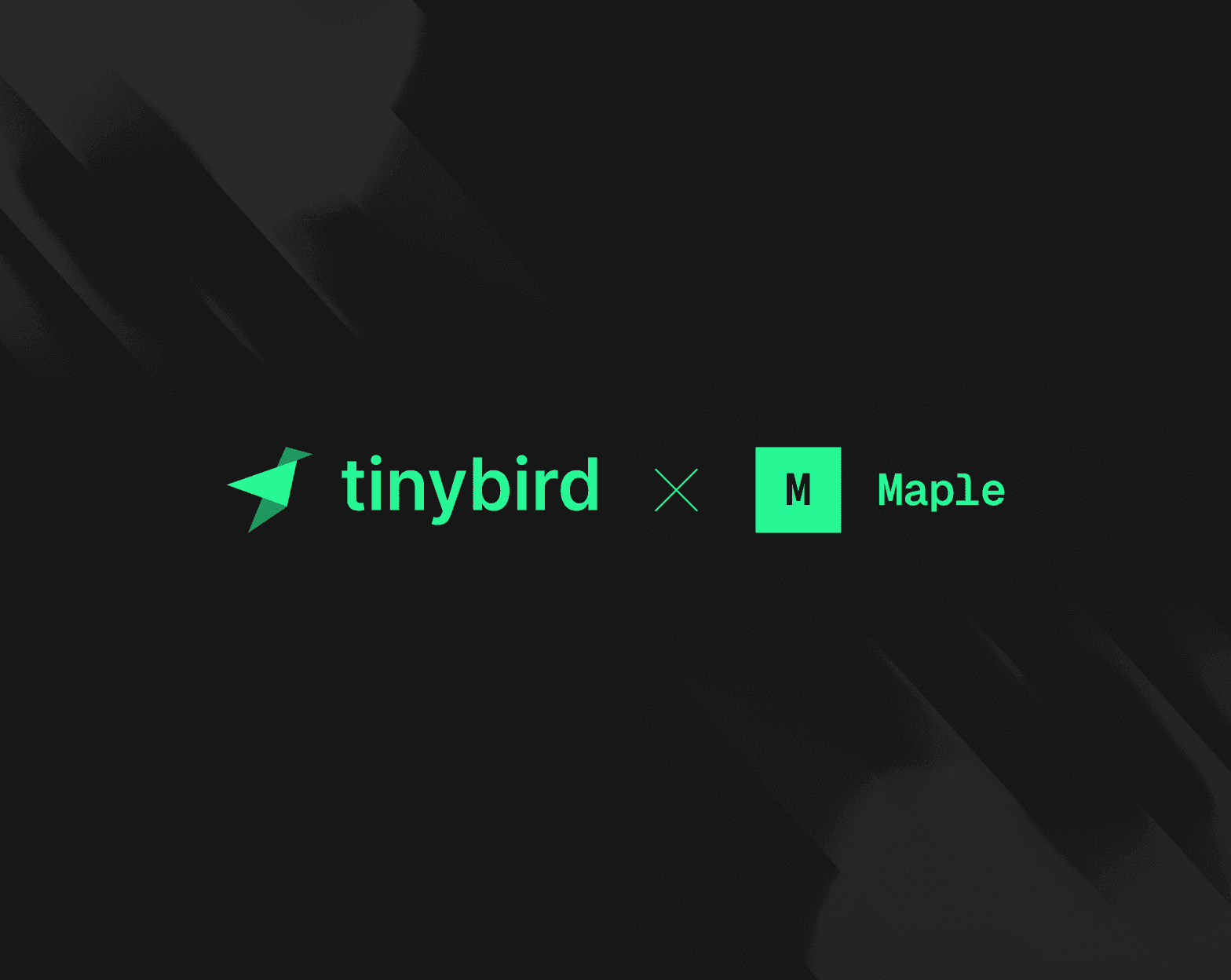 Tinybird x Maple