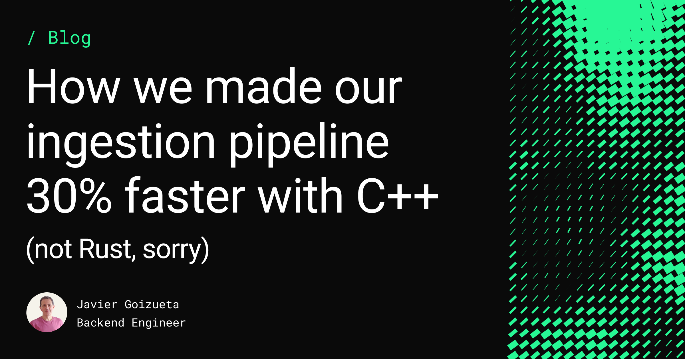 Cutting ingestion CPU usage by 25% with smarter JSON to ClickHouse RowBinary conversion Feature image