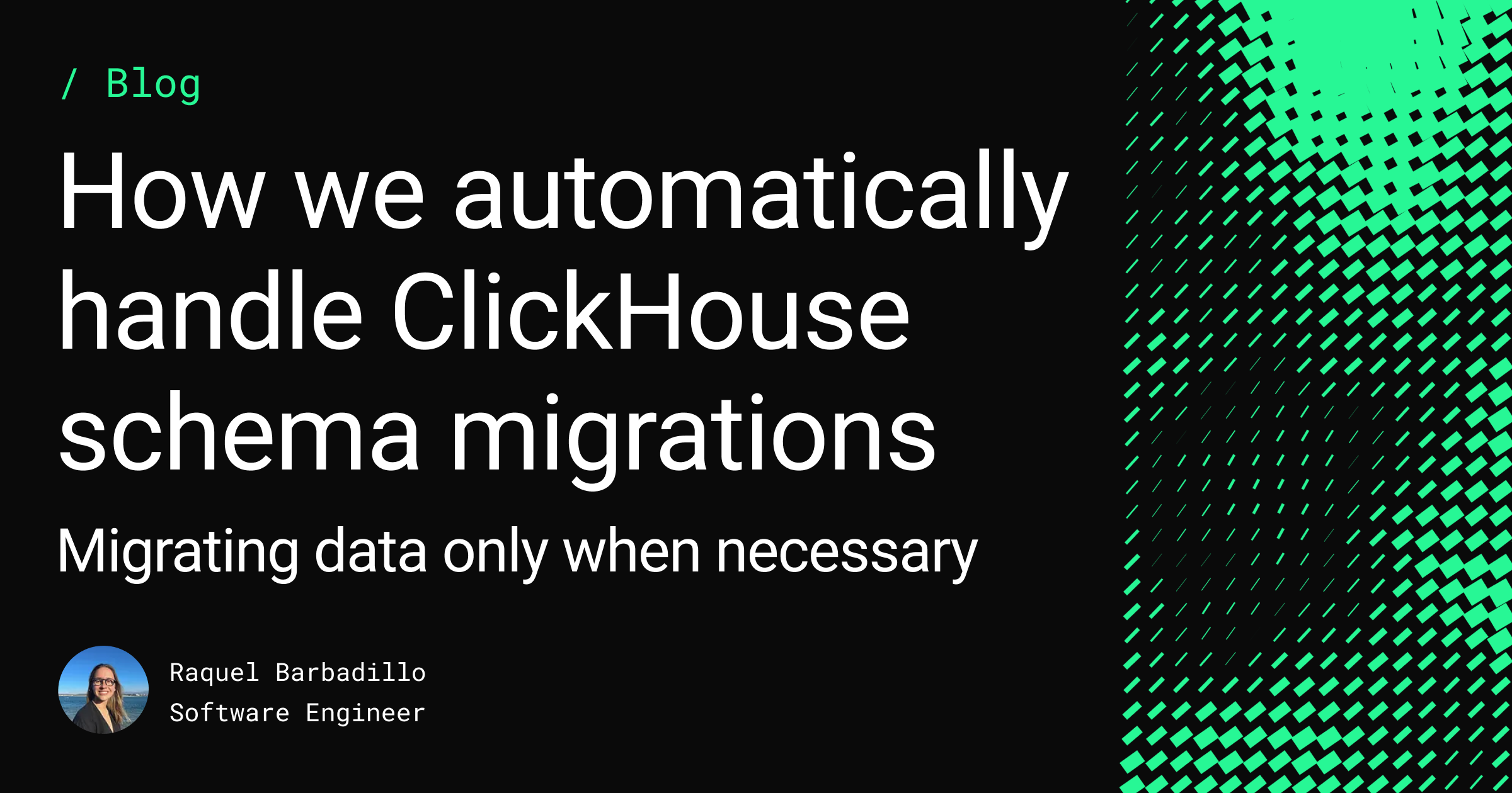 How we automatically handle ClickHouse schema migrations Feature image