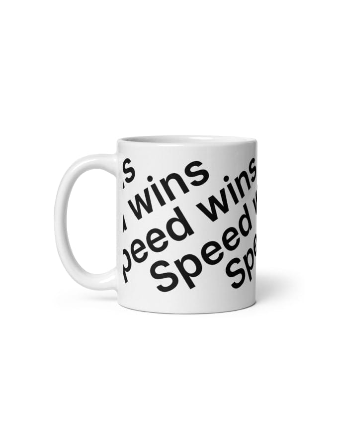 Speed Wins Mug