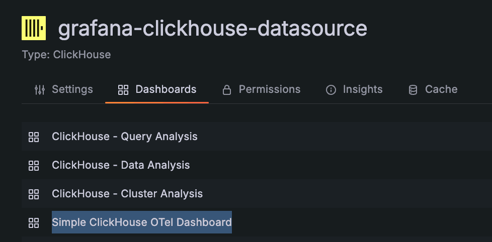 ClickHouse® plugin configuration for OpenTelemetry