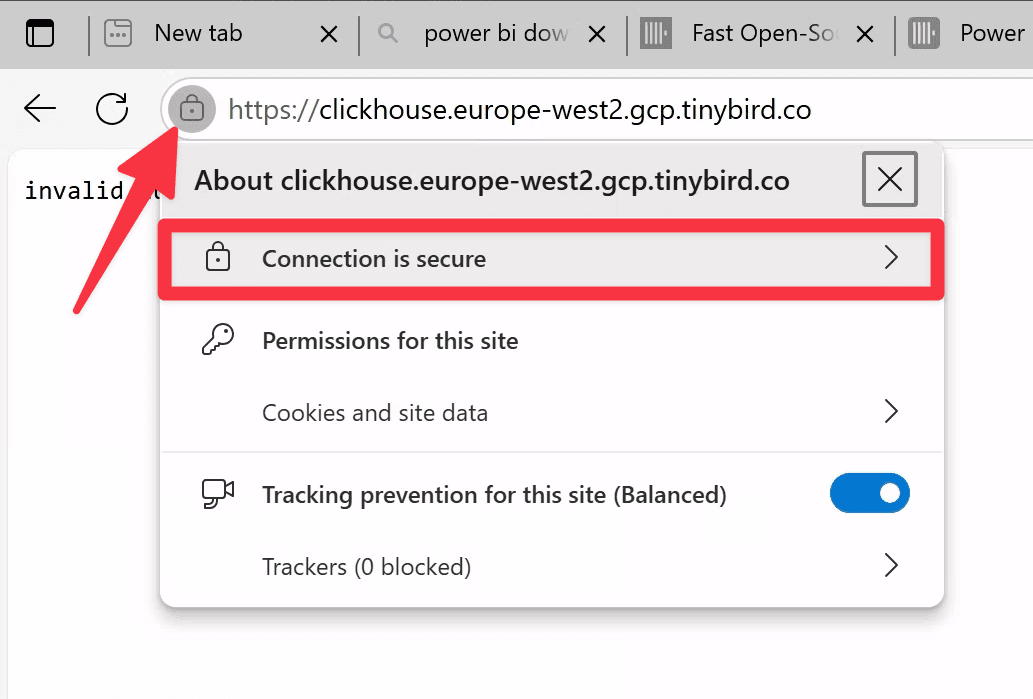 ClickHouse® connector configuration